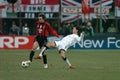 Andrea Pirlo and Cristiano Ronaldo in action during the match